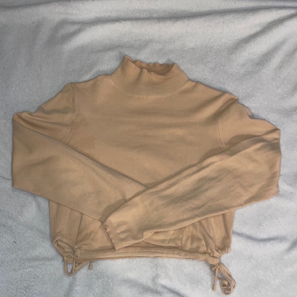Tan Windsor Crop Top